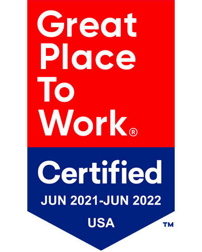 Great Place to Work: Certified June 2021-2022